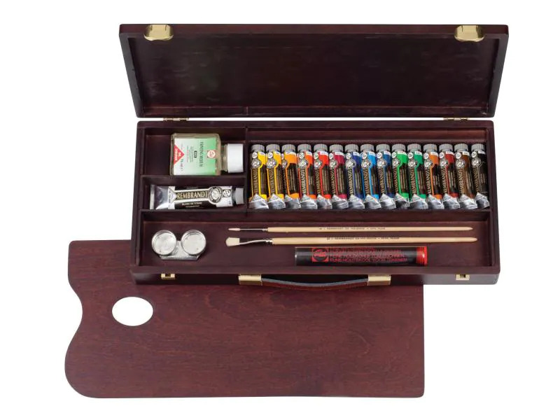 Rembrandt Ölfarbe Traditional 15 Tuben, Mehrfarbig