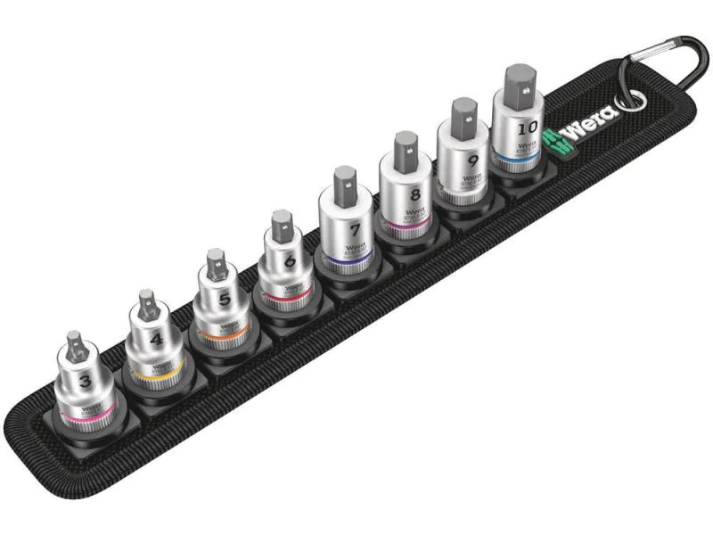 Wera Stecknuss-Set Belt B 2 3/8 8-teilig
