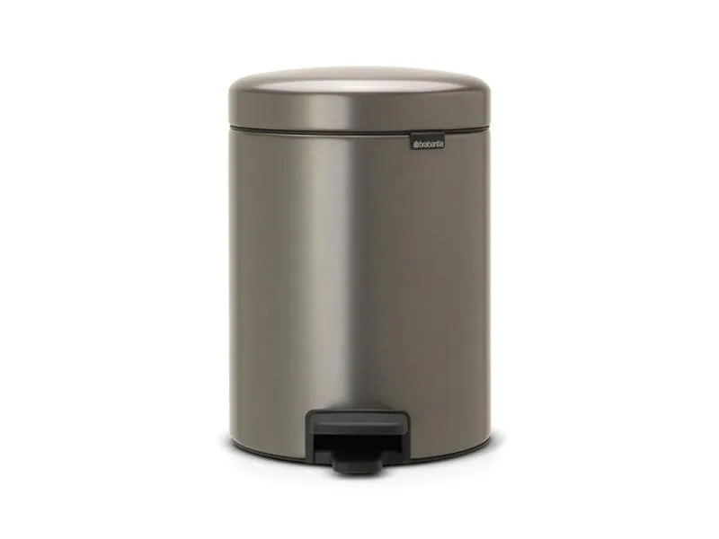 Brabantia Kosmetikeimer NewIcon 5 l, Platin