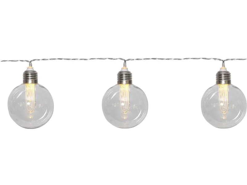 Star Trading Lichterkette Solar Chania 245 cm, Transparent