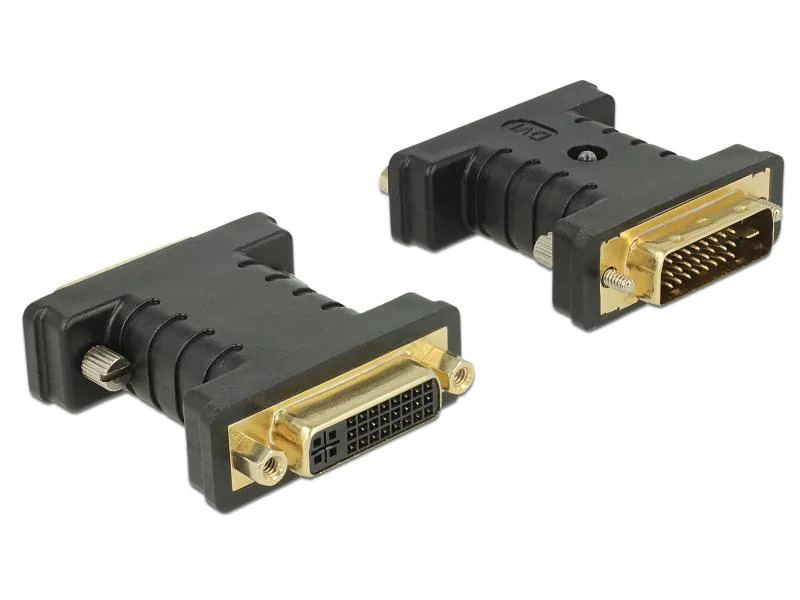 Delock EDID Emulator DVI-D - DVI-D Adapter