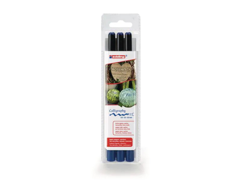 edding Kalligraphiemarker 1255 Blau