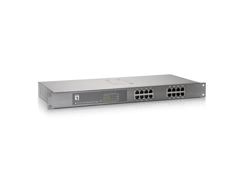 LevelOne PoE+ Switch FEP-1611 16 Port