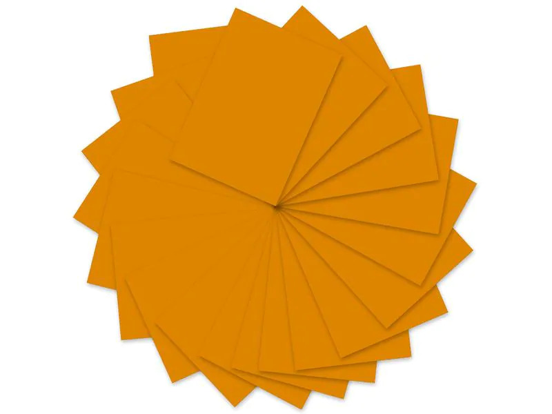 URSUS Tonzeichenpapier A4, 130 g/m², 100 Blatt, Rehbraun