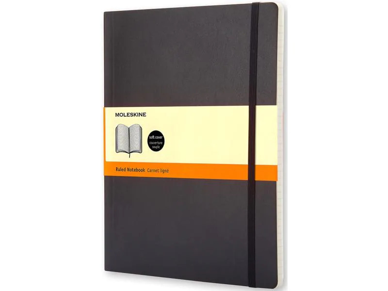 Moleskine Notizbuch XL Liniert, Softcover, 192 Seiten