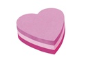 Post-it Notizzettel Post-it Herz, 1 Block à 225 Blatt, 3-Farbig