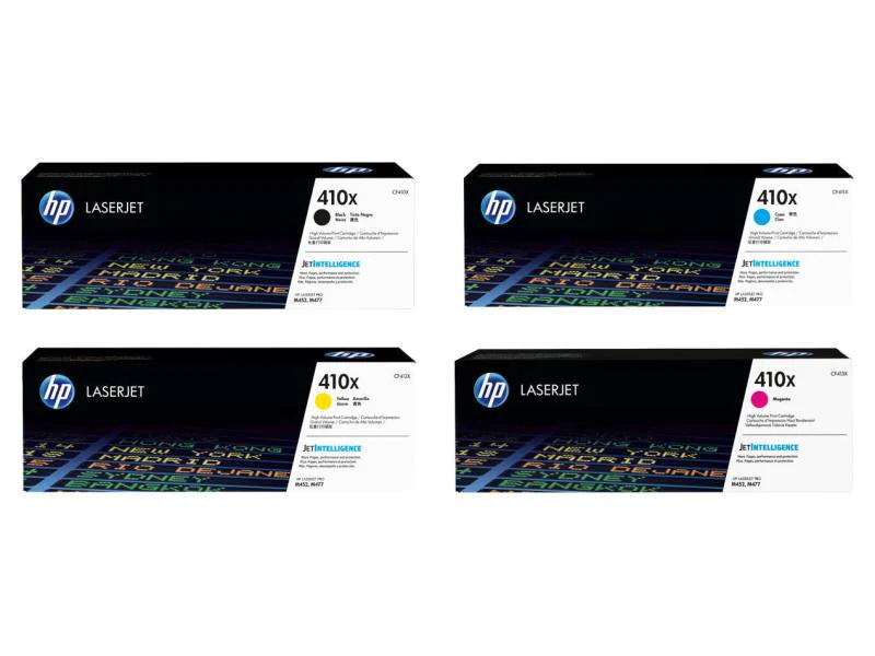 HP Rainbow Kit Nr. 410X (CF410X-CF413X) BL/C/M/Y