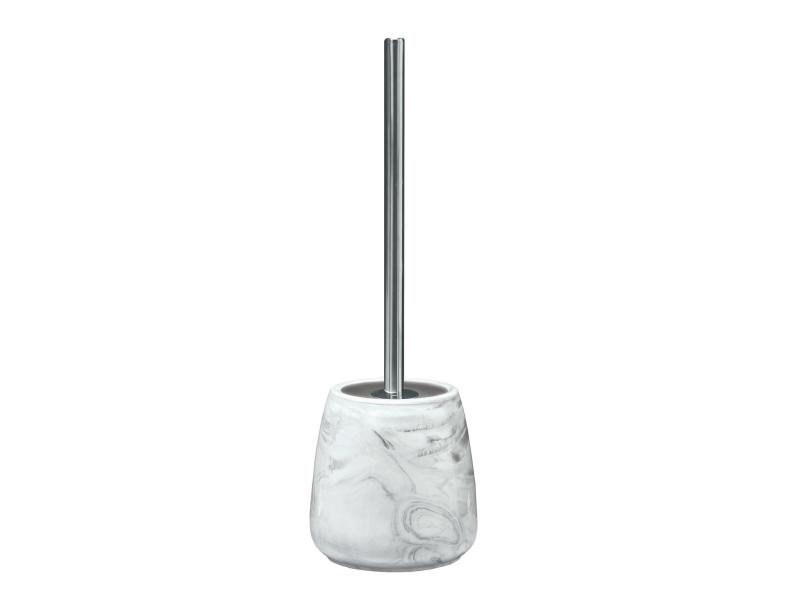 Kleine Wolke Toilettenbürste Marble Grau-Marmor, Steinzeug