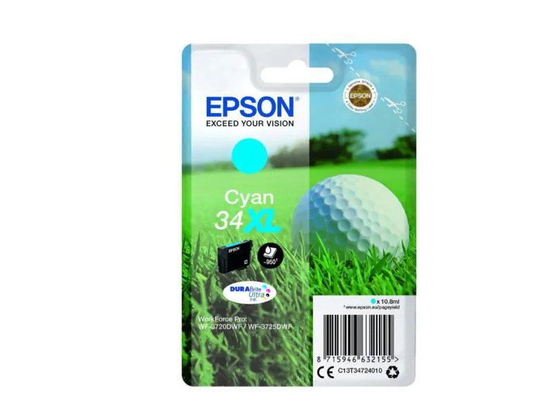Epson Tinte Epson C13T34724010  Cyan