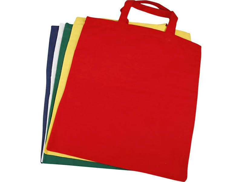 Creativ Company Stofftasche 38 x 42 cm 5 Stück