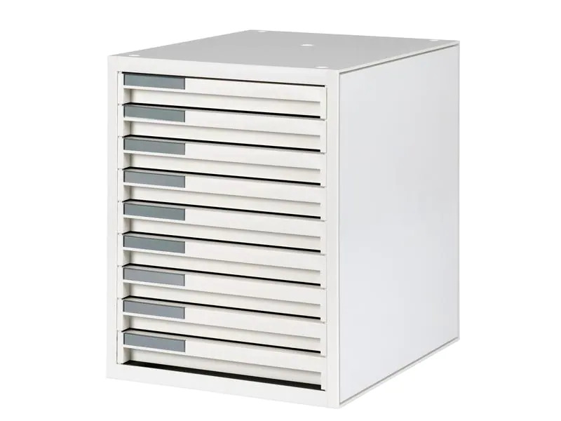 Styro Schubladenbox Styrokay 9 Schubladen