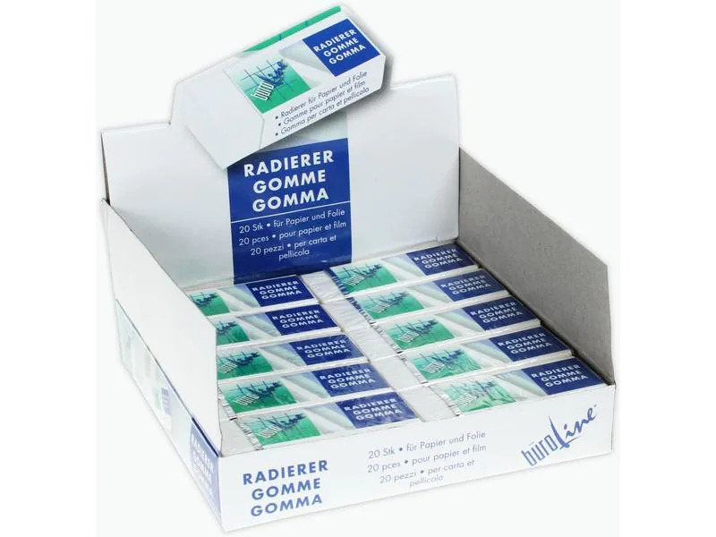 Büroline Radiergummi Weiss