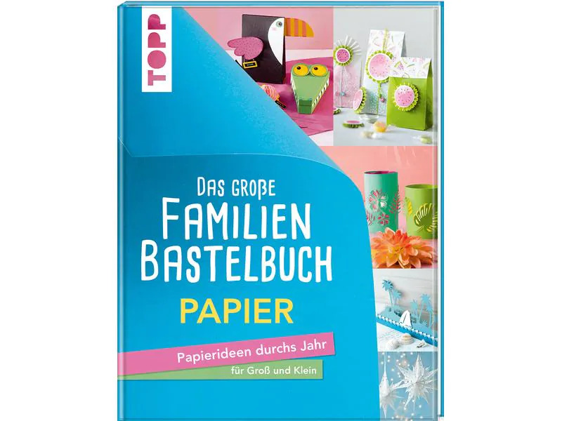 Frechverlag Bastelbuch Das grosse Familienbastelbuch Papier 144 Seiten
