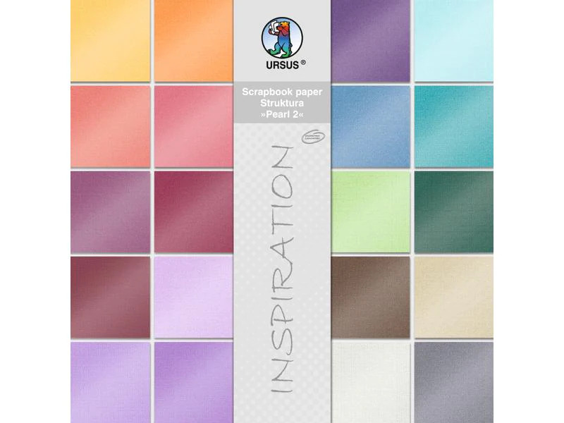 URSUS Fotokarton Pearl 2 30.5 x 30.5 cm, 20 Blatt