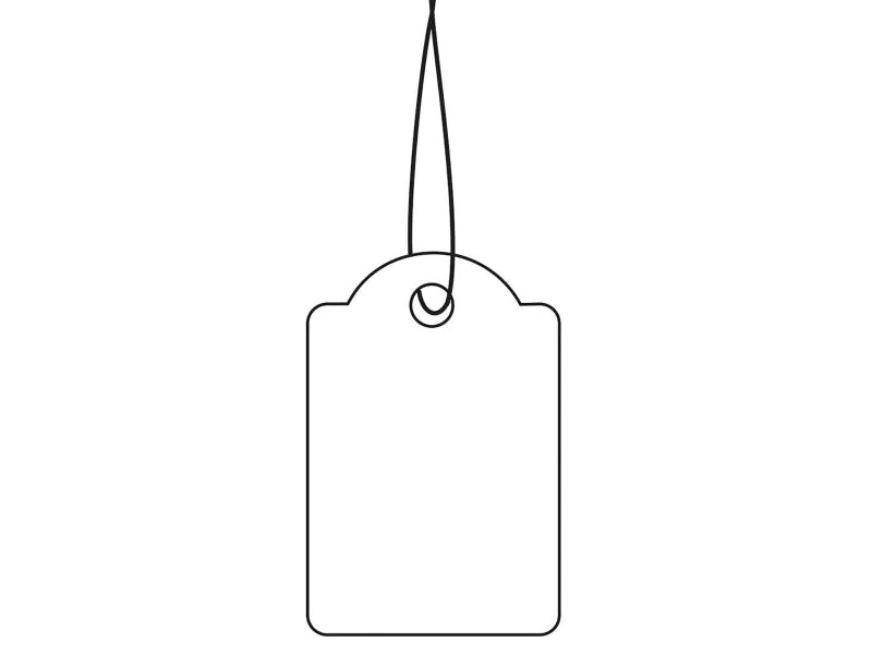 HERMA Preisanhänger 6915  25 x 38 mm, 1000 Stück