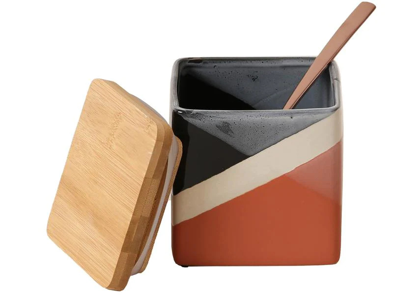 Esmée Vorratsbehälter 0.75 l, Braun/Schwarz