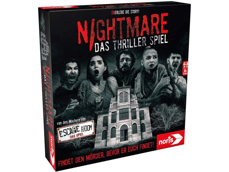 Noris Kennerspiel Nightmare – Das Thriller Spiel