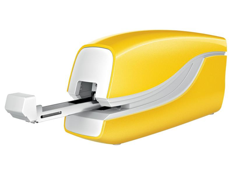 Leitz Elektrisches Heftgerät NeXXt Wow 10 Seiten, Gelb
