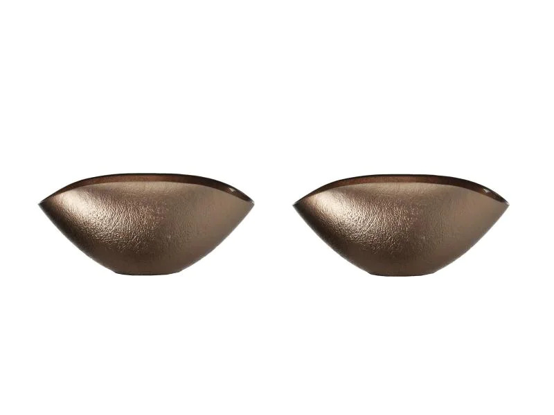 Leonardo Schale Como 2 Stück, Bronze