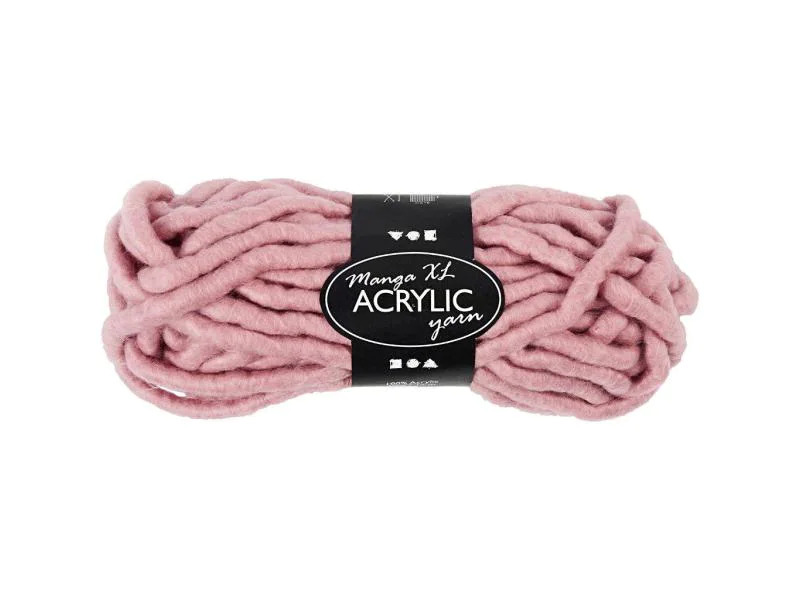 Creativ Company Wolle Acryl XL 17 m Rosa