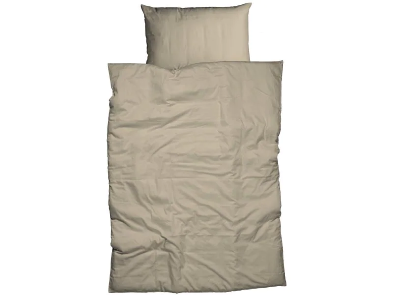 Nobilium Kopfkissenbezug Oni 65 x 100 cm, Taupe