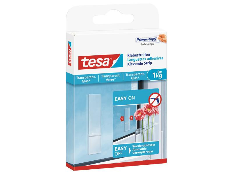 tesa Klebestreifen 1 kg für transparente Flächen
