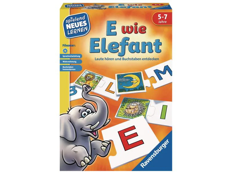 Ravensburger Kinderspiel E wie Elefant