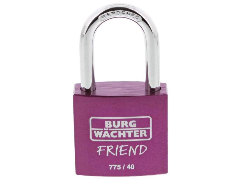 Burgwächter Vorhängeschloss Friend Violett
