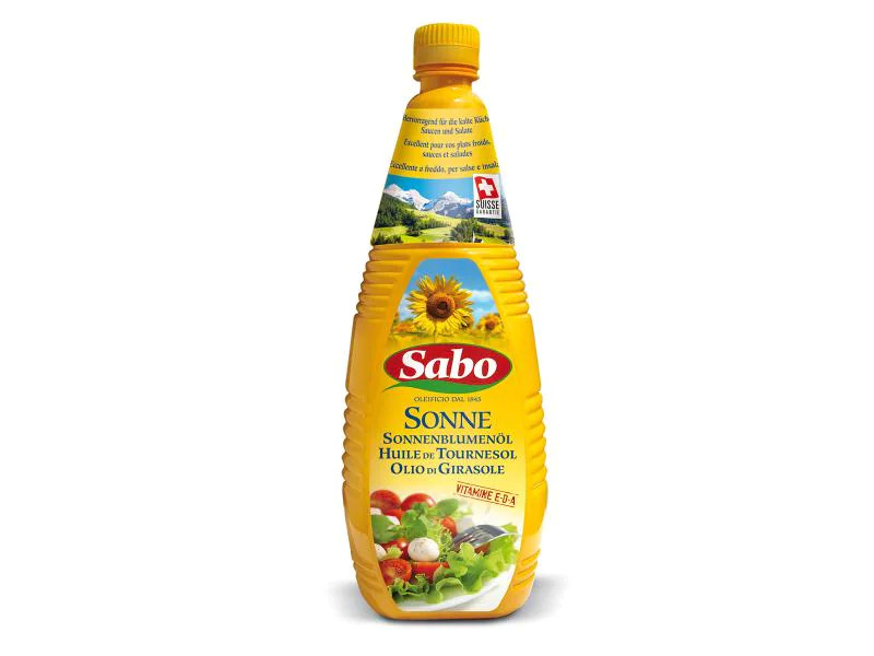 Sabo Sonnenblumenöl raffiniert Sonne 1 l