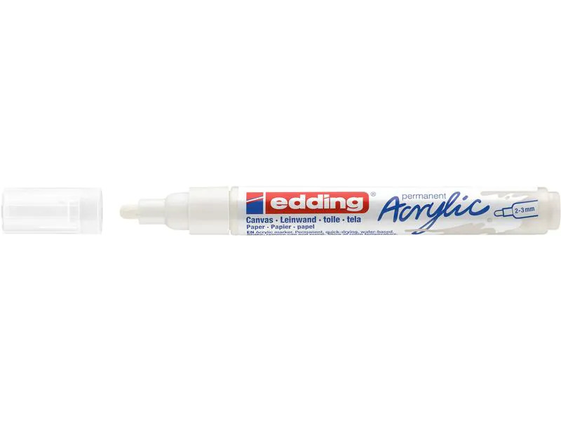 edding Acrylmarker 5100 Medium, Weiss