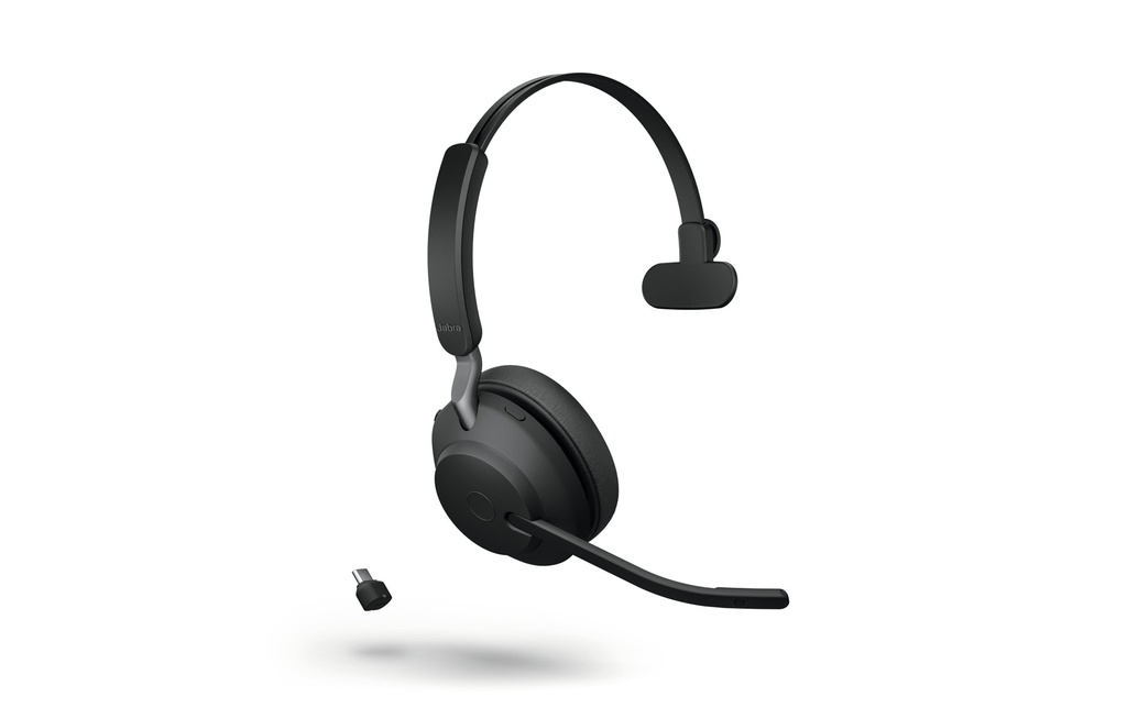 Jabra Headset Evolve2 65 Mono UC Schwarz, USB-C