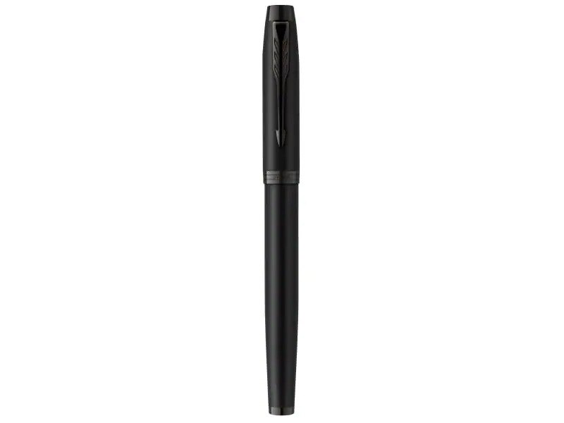 Parker Füllfederhalter IM Achromatic, Fein (F), Schwarz