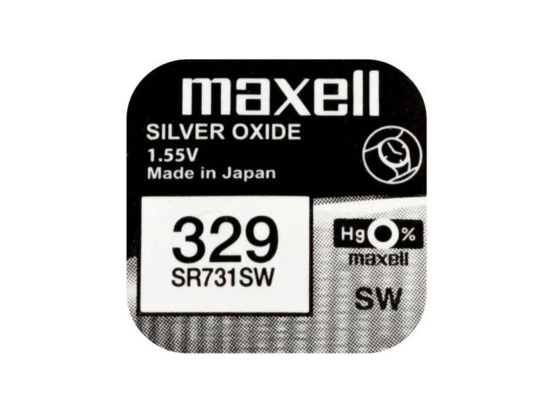 Maxell Europe LTD. Knopfzelle SR731SW 10 Stück