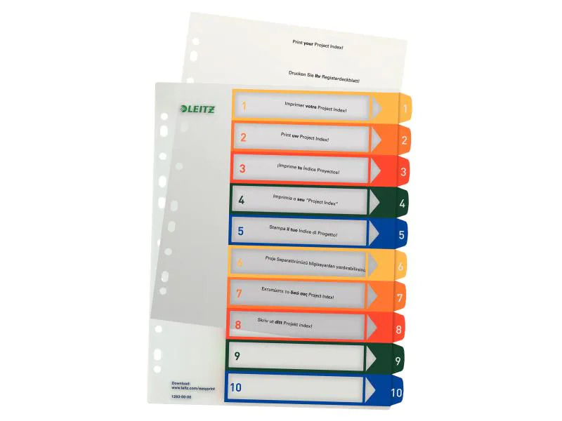 Leitz Register A4 1-10