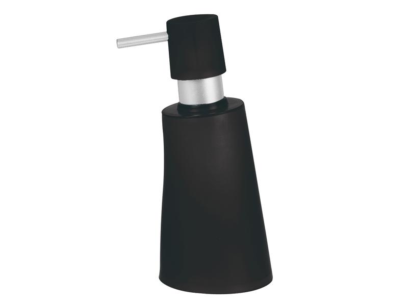 spirella Seifenspender Move 0.3 l, Schwarz, Kunststoff