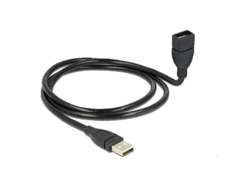 Delock USB 2.0-Kabel ShapeCable USB A - USB A 1 m