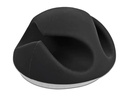 Delock Kabelhalter 29mm, für 2 Kabel, selbstklebend 6 Stück
