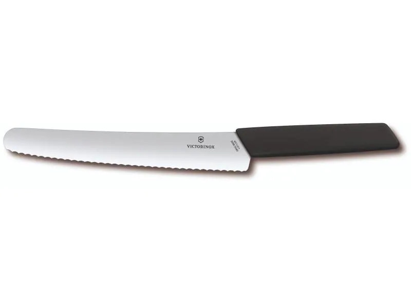 Victorinox Brotmesser Swiss Modern Schwarz