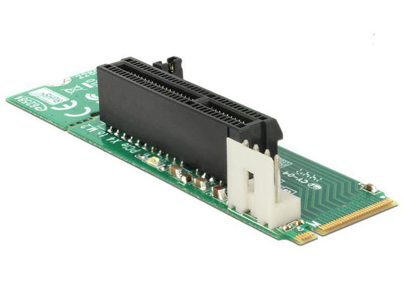 Delock M.2-Adapterplatine für PCI-Express-x4