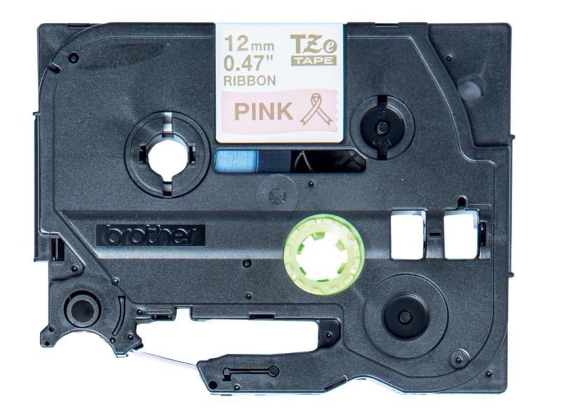 Brother Beschriftungsband TZe-RE34 Gold auf Pink