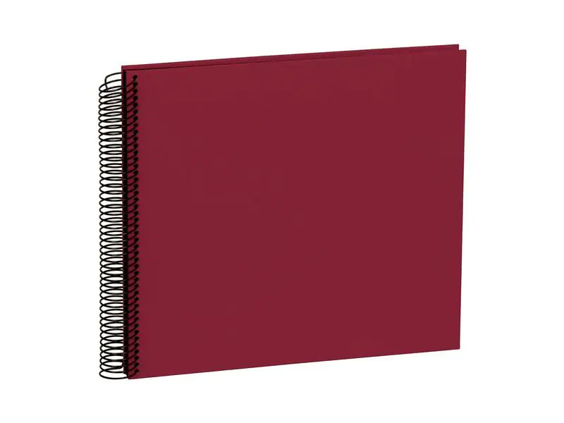 Semikolon Fotoalbum 23 x 24.5 cm Bordeaux, 40 schwarze Seiten