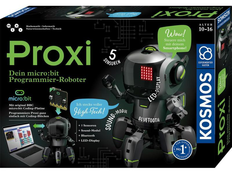 Kosmos Experimentierkasten Proxi – Programmier-Roboter