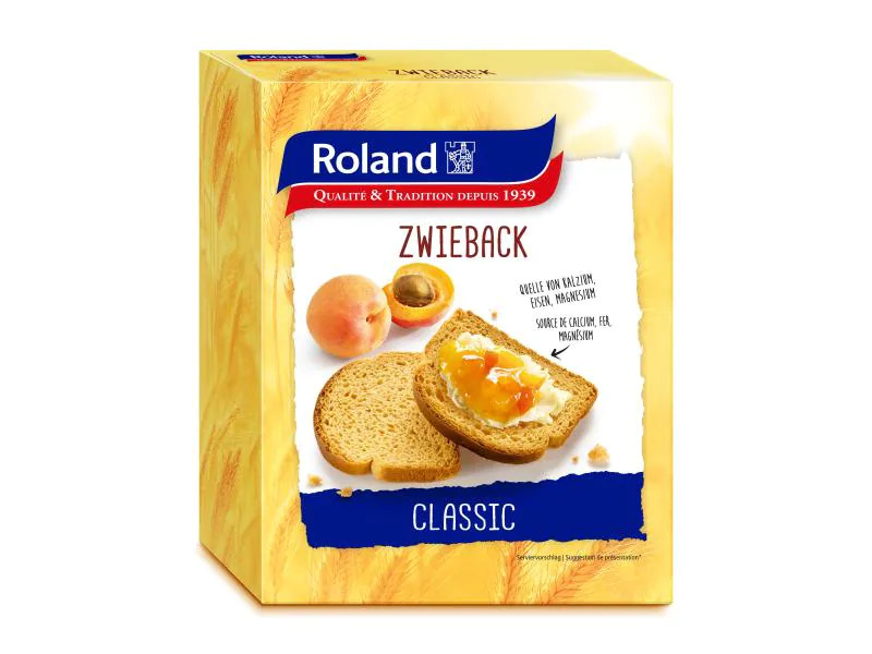 Roland Snacks Zwieback Classic 165 g