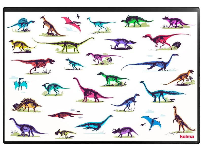 Kolma Schreibunterlage Undercover Poster Dinosaurier, 50 x 34 cm