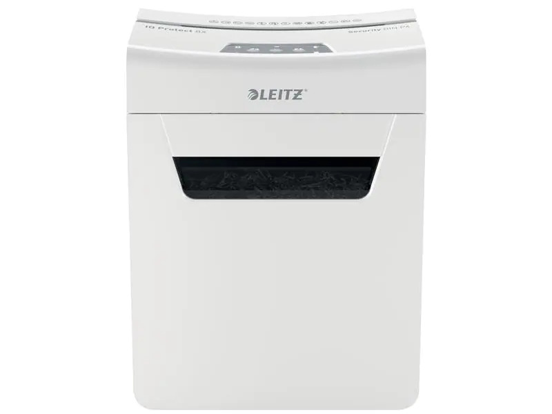 Leitz Bürogeräte Aktenvernichter IQ Protect Premium 8X , P-4, 8 Blatt