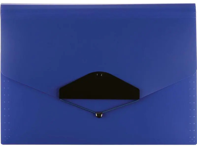 Büroline Fächermappe A4 12-teilig, Blau