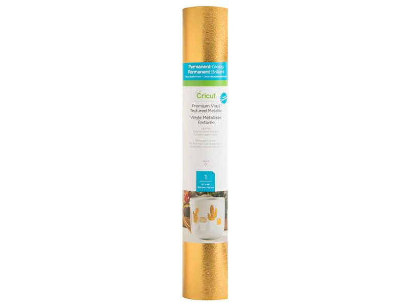 Cricut Vinylfolie Premium Metall Platinium 30.5 x 122 cm