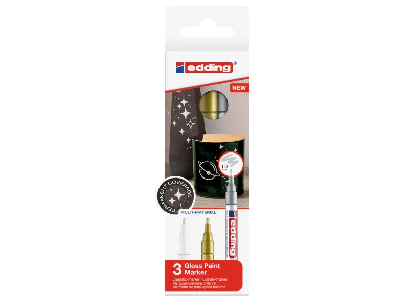 edding Lackmarker 751 3 Stück