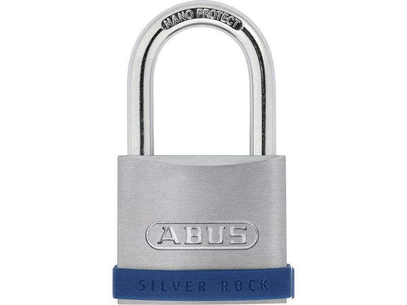 Abus Vorhängeschloss Silver Rock 5/50 Silber Zink