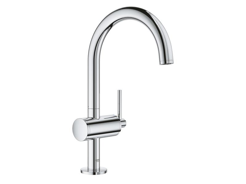 GROHE Lavaboarmatur Atrio L-Size 1/2, Chrom, Hebelgriff